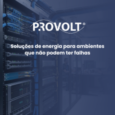 Soluções de energia para ambientes que não podem ter falhas